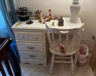Shabby Chic Students Desk and Chair