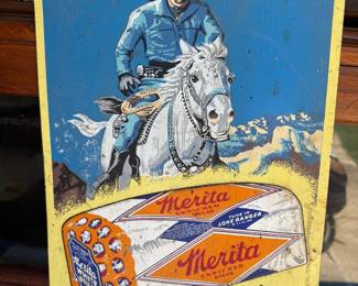 Lone Ranger Merita Sign