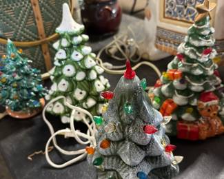 Christmas Ceramic Trees