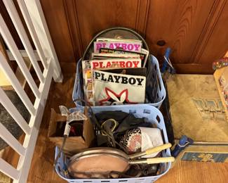 playboy magazines, vintage items