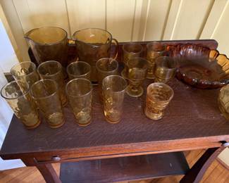 amber glassware