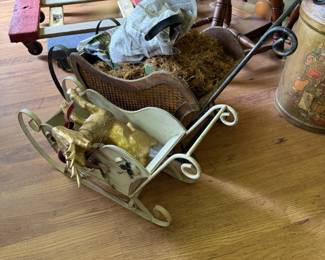 sleigh, holiday, christmas
