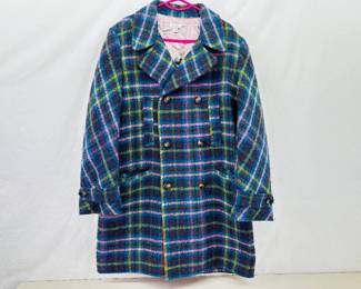 Sundance Womens Large Wool and Polyester Blend Coat