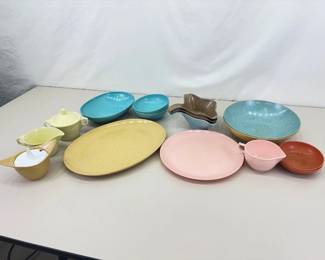 Lot of Misc St. Paul Plastics etc. Melamine etc. Dishes