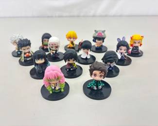 Lot of Vintage Demon Slayer Figures