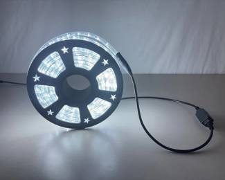 WORKING 100ft LED Rope Light on Spool