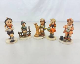 Lot of 5 Vintage 5" TMK 3 Hummels