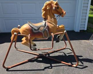 Vintage Rocking Horse