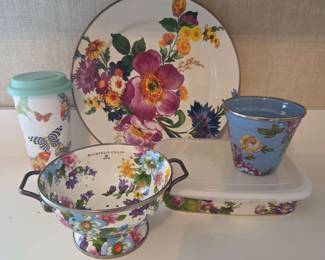 MacKenzie Childs, 5 Piece Lot