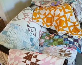 Vintage Homemade Quilts