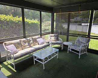 Five Pc Metal Patio Set