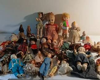Small Dolls, Barbie,Kewpie,Sister Small,