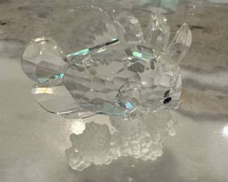 Swarovski Crystal Butterfly Fish on Coral Designed by Michael Stamey, it was introduced in 1992 as the flagship piece of the "South Sea" collection group and was officially retired in 1998.