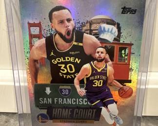 2025-26 Topps Basketball Stephen Curry Home Court Advantage Warriors SSP # HCA-2
