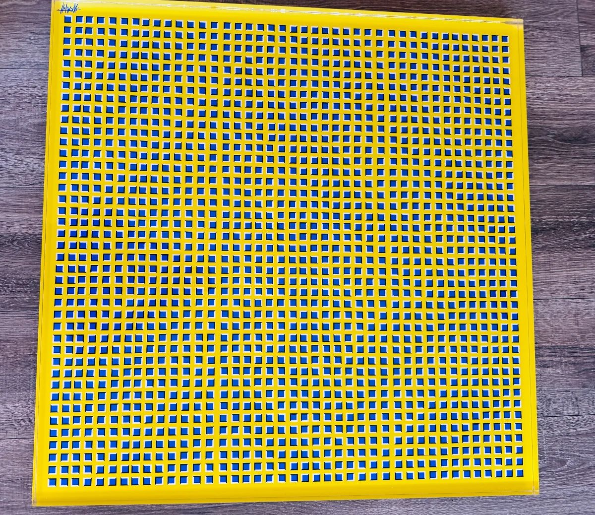 Amazing Perspex Modern Optical Illusion Artwork