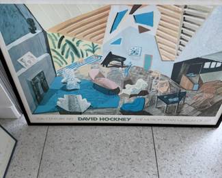 David Hockney poster