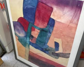 Original abstract print
