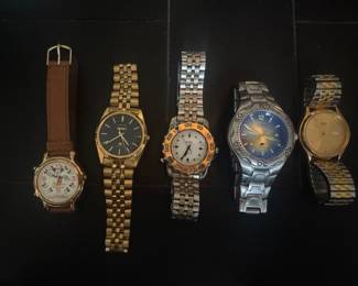 Men's Watches, Seiko, Disney, Fossil, etc.