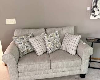 Fusion Furniture Vandy Heather Loveseat
