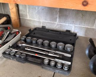 Pittsburgh 3/4 in. Drive SAE Jumbo Socket Set, 20-Piece