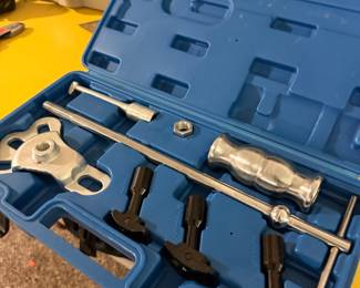 Automotive Dent Puller Slide Hammer and Bearing Puller Set