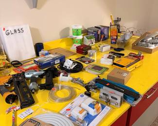 Assorted Hardware and Home Improvement Supplies