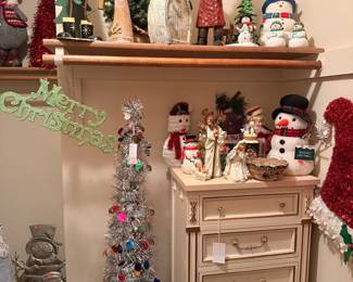 Christmas Figurines and Decor Assortment