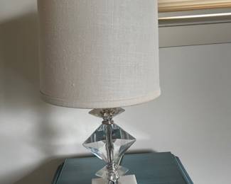 Arthur Crystal table lamp - pair available