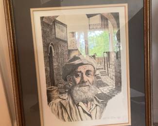Portrait of man with white beard