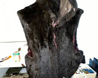 Women’s fur vest