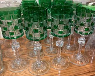 Josephinenhütte Stemware goblets