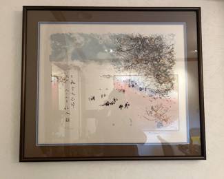 Traditional East Asian ink wash painting