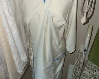 Woman’s white robe