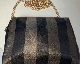 Fendi Pequin Baguette Pouch