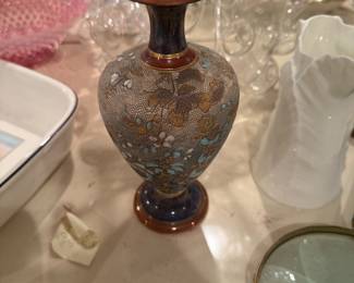 Doulton Lambeth Bottle Vase