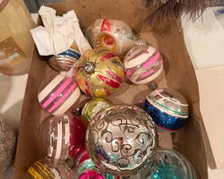 Shiny Brite Ornaments