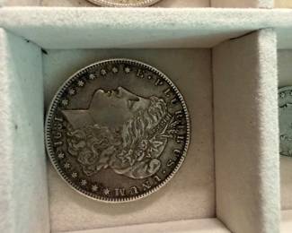 1891 Morgan Silver Dollar