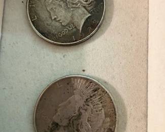 1923 Peace Dollars