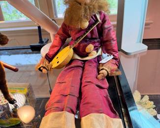 Antique French Wind Up Automaton Doll