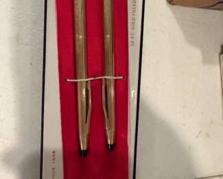 Vintage Cross Pen Set