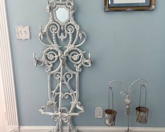 Cast iron hall tree 