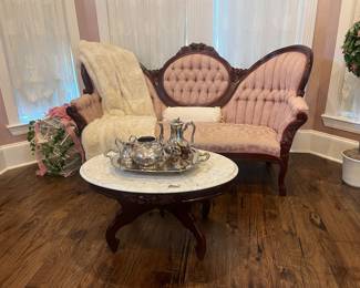 Victorian settee