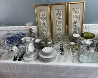 China and glassware 