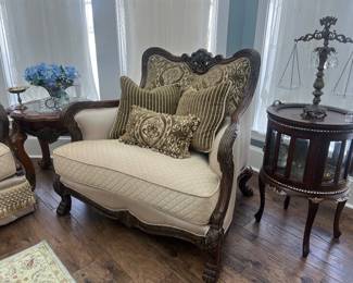 Michael Amini chair and tables 