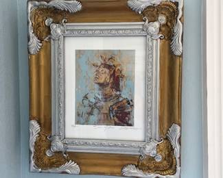 Signed print 
