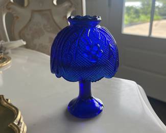 Cobalt fairy lamp 