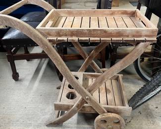Teak Cart