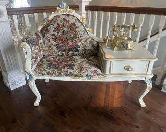 Victorian gossip bench 