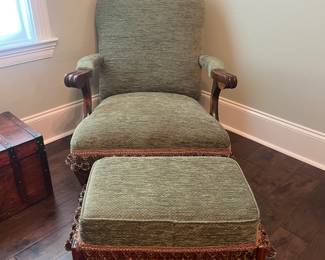 Chair & ottoman 