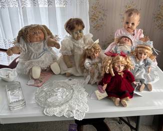 Vintage doll collection
